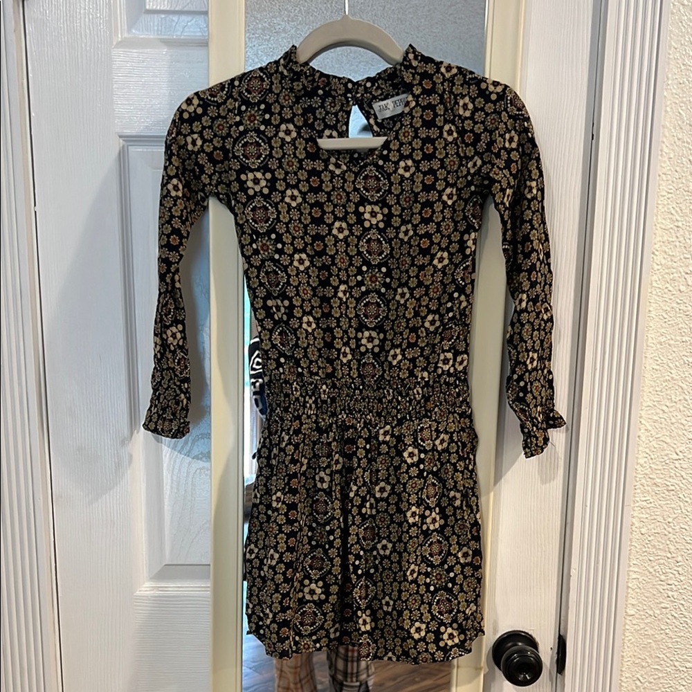 Jak & peppar dress boho floral 70s